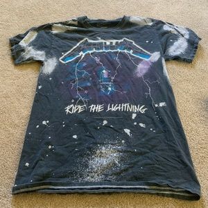 Vintage Metallica band tee